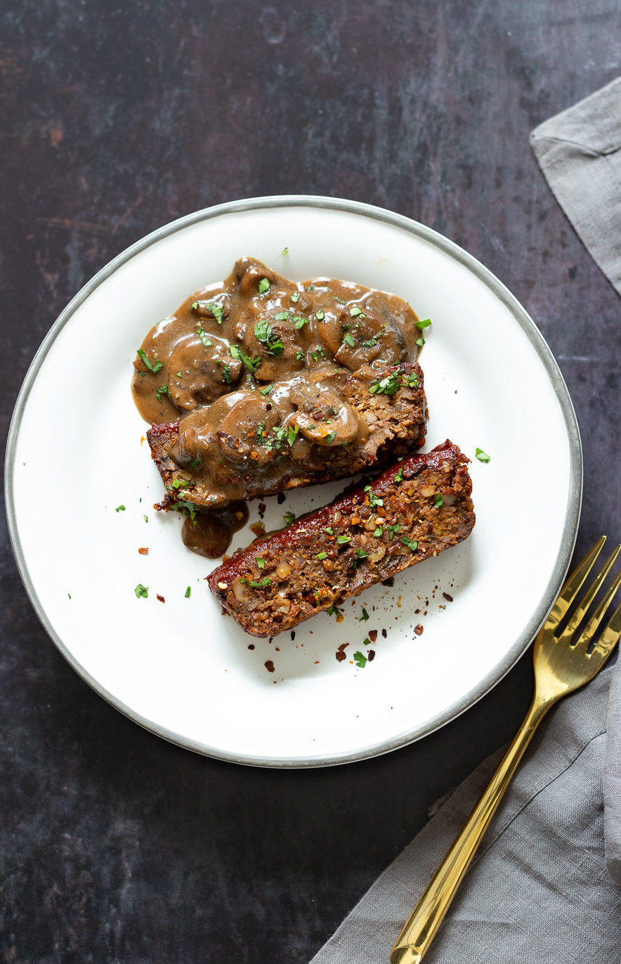 Vegan Christmas Nut Loaf