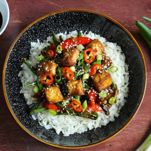 Crispy Tofu Stir-Fry