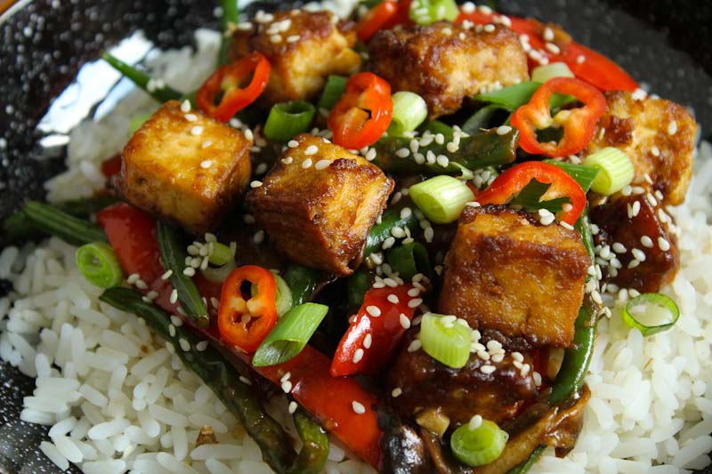 Crispy Tofu Stir-Fry