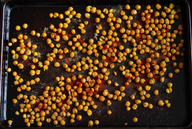 Roasted Chickpeas with Spices