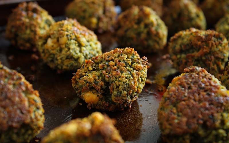 baked falafel recipe