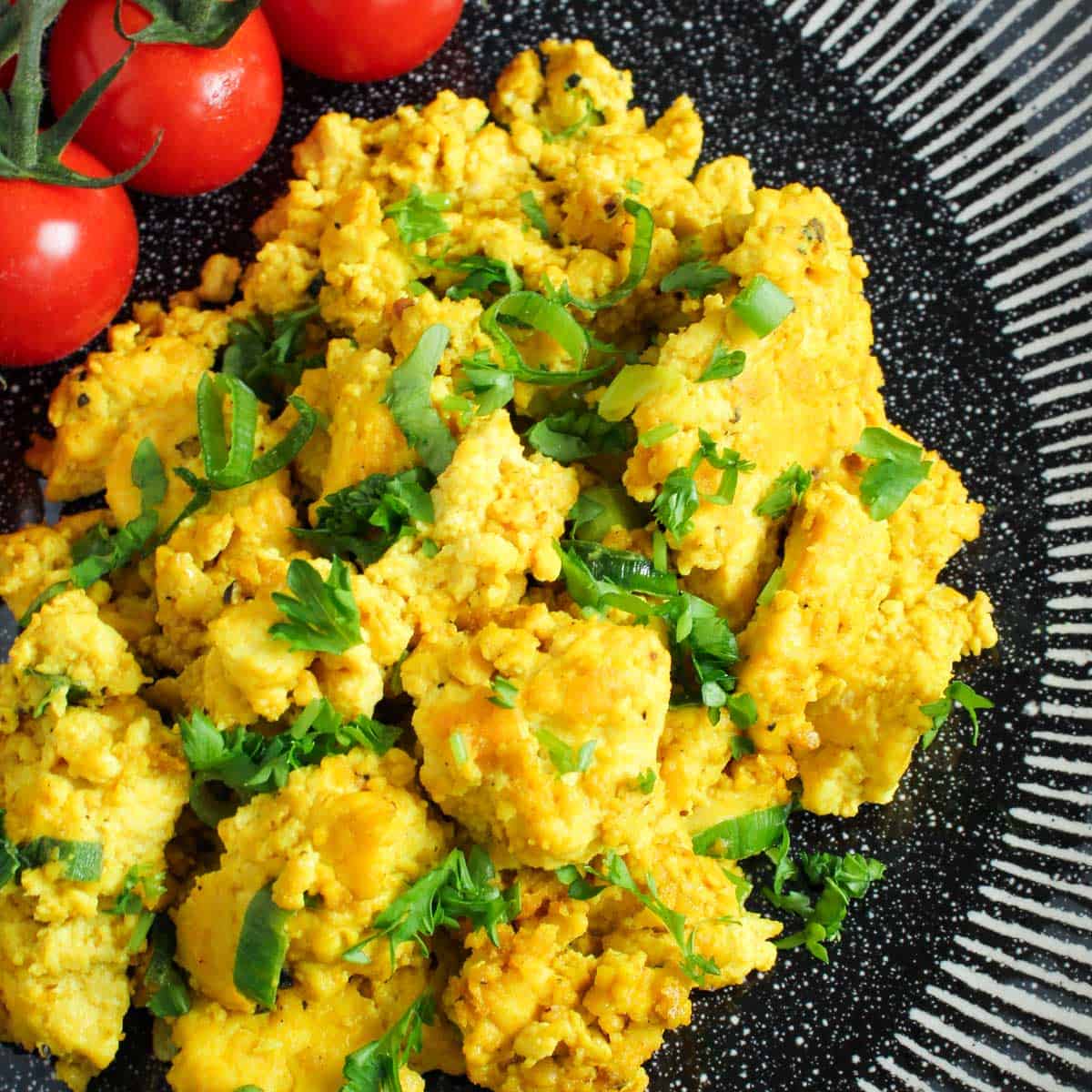 Vegan Scrambled Tofu (Gluten-Free) - The Pesky Vegan