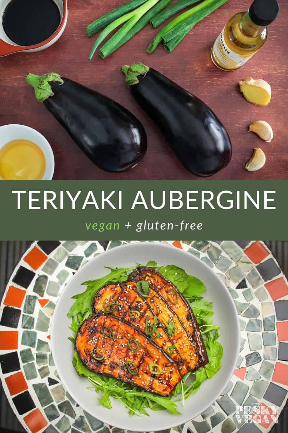 Teriyaki Grilled Aubergine (Eggplant Vegan & GF) The Pesky Vegan