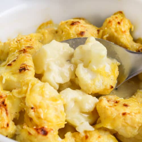 Baked Vegan Cauliflower Cheese Recipe Feature