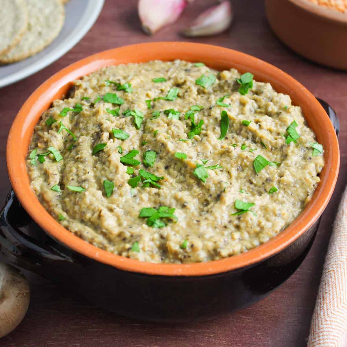 Vegan Mushroom Pâté - The Pesky Vegan