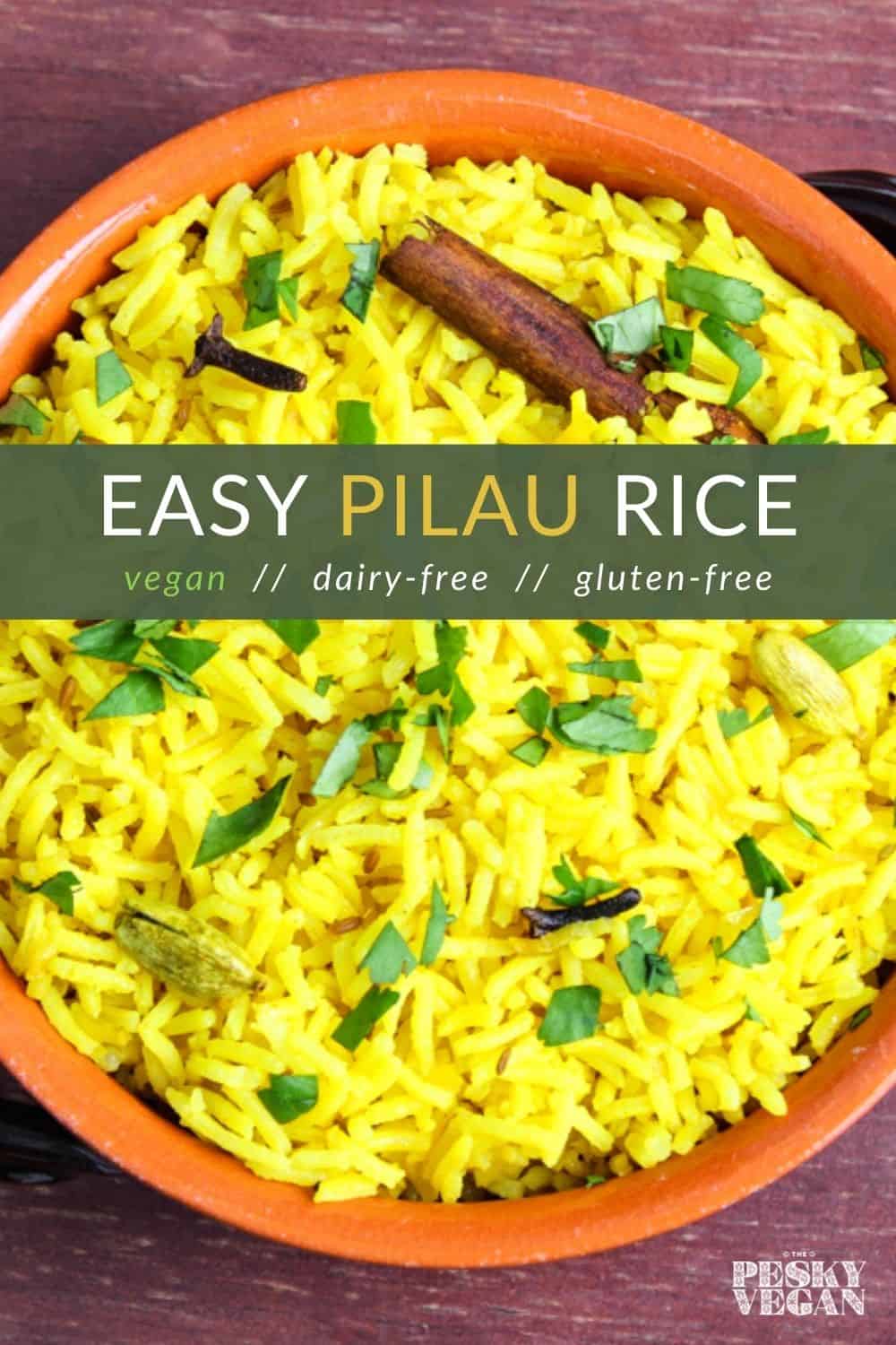 Pilau Rice Recipe (Fool-Proof & Dairy-Free) - The Pesky Vegan