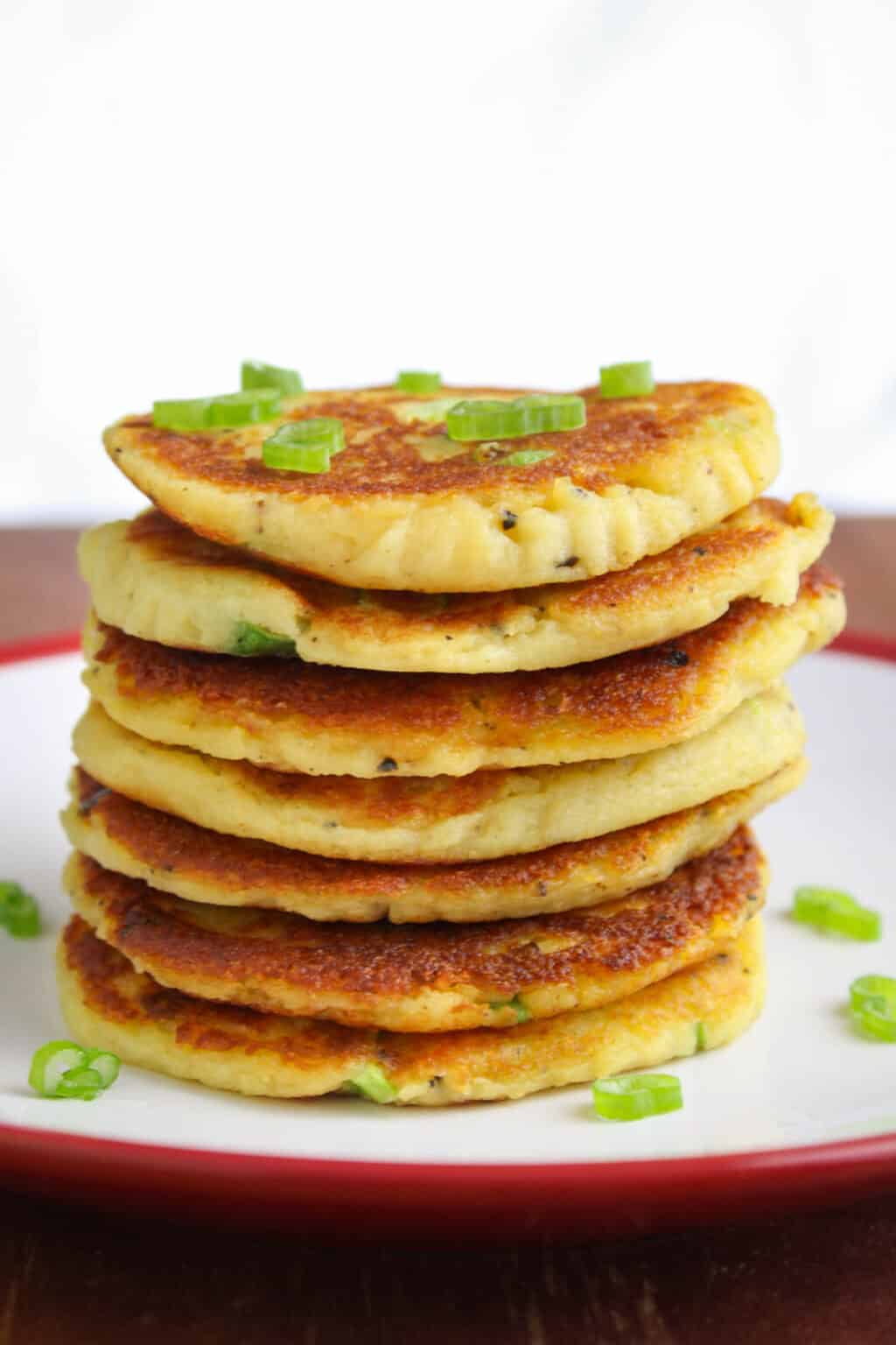 Vegan Potato Pancakes (Leftover Mash + Gluten-Free) - The Pesky Vegan