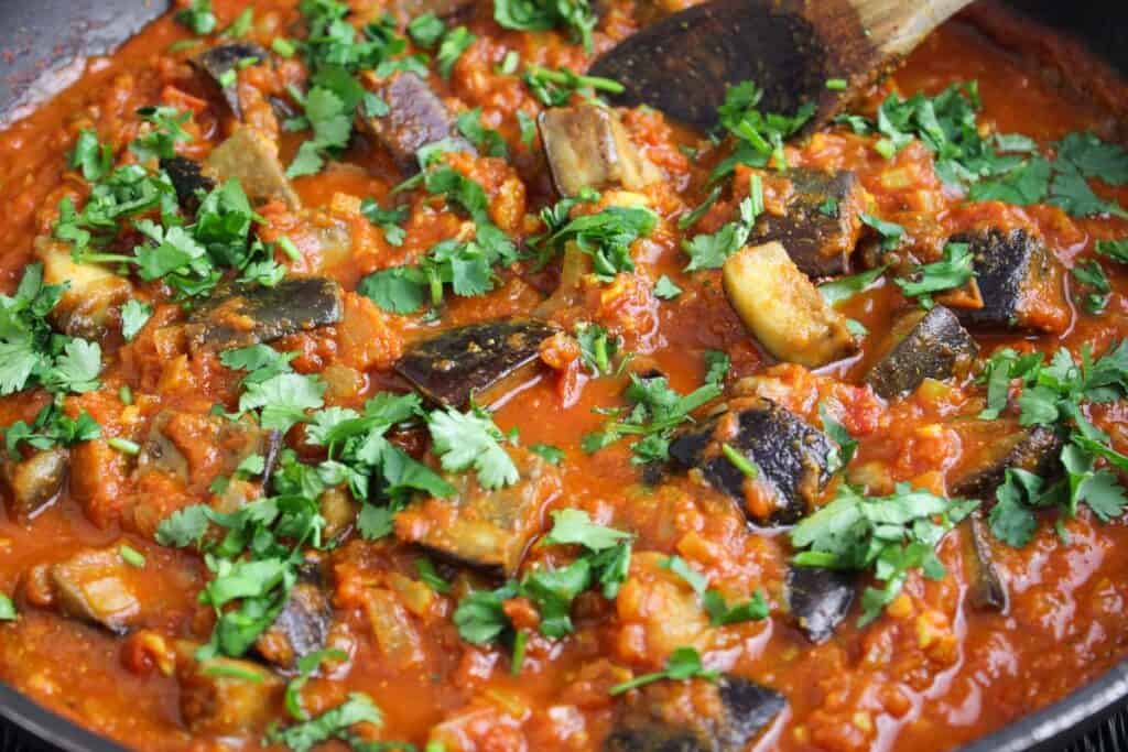 Aubergine Curry (Roasted and NonRoasted) The Pesky Vegan