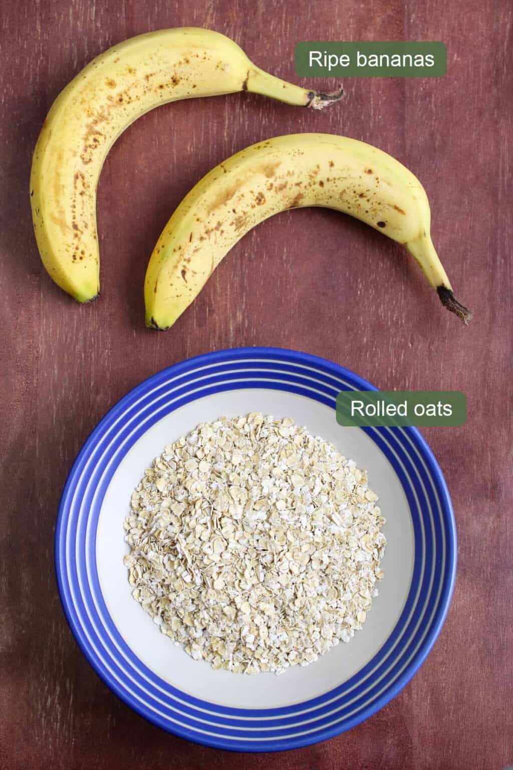 Easy Banana Oat Cookies (GF and SugarFree) The Pesky Vegan