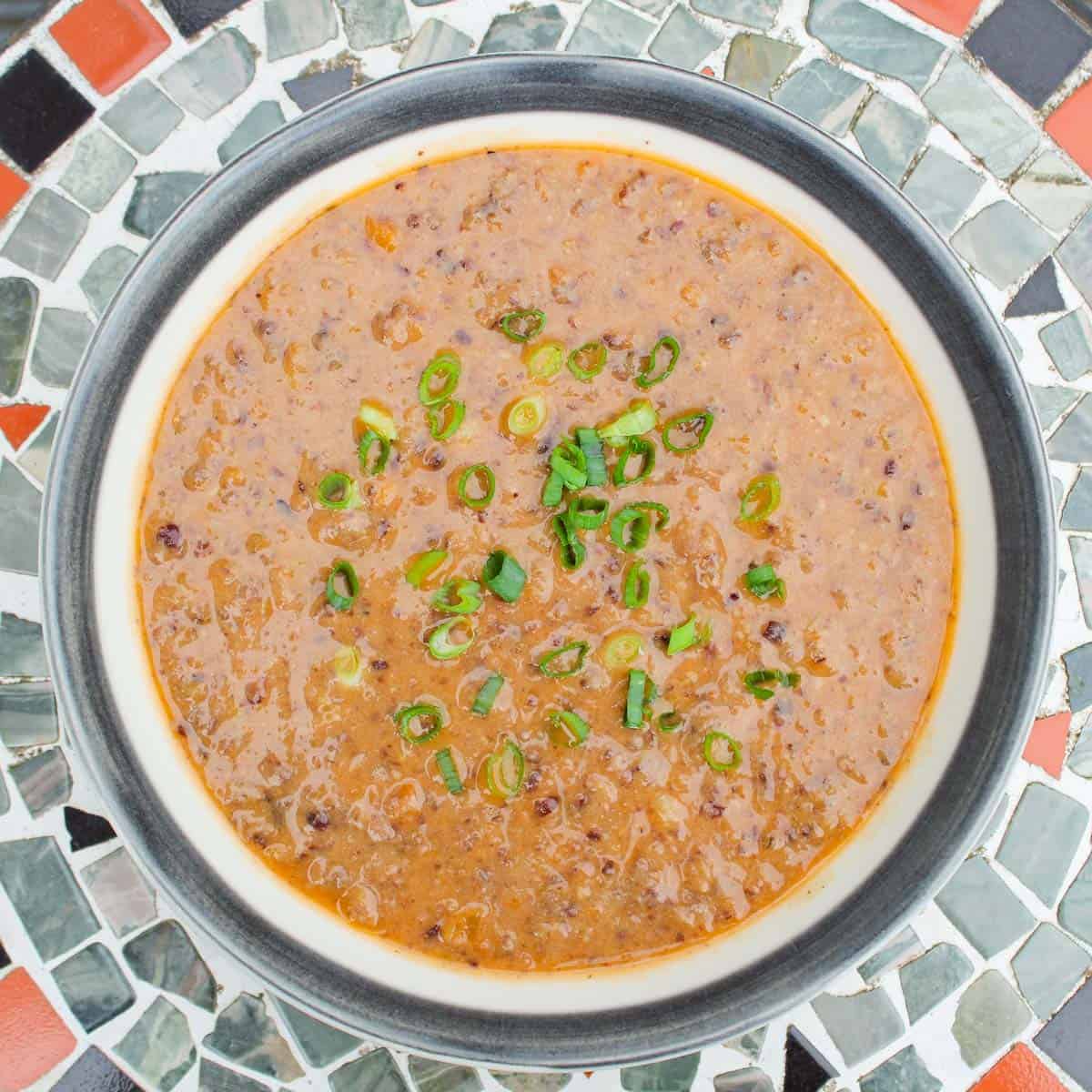 Hearty Black Bean Soup (Vegan + Gluten-Free) - The Pesky Vegan