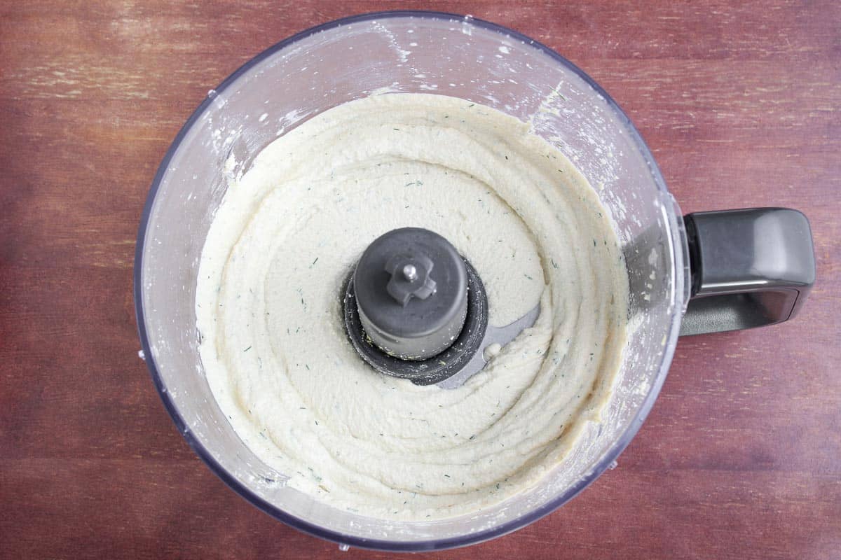 Recipe Process Shot - Dairy-Free Cream Cheese After Blending