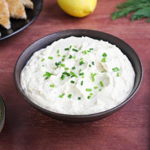 Tofu Cream Cheese (Vegan + Oil-Free) - The Pesky Vegan