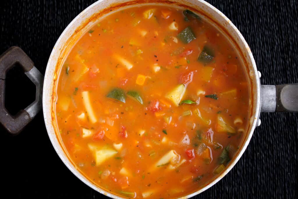 Vegan Minestrone Soup (Gluten-Free) - The Pesky Vegan