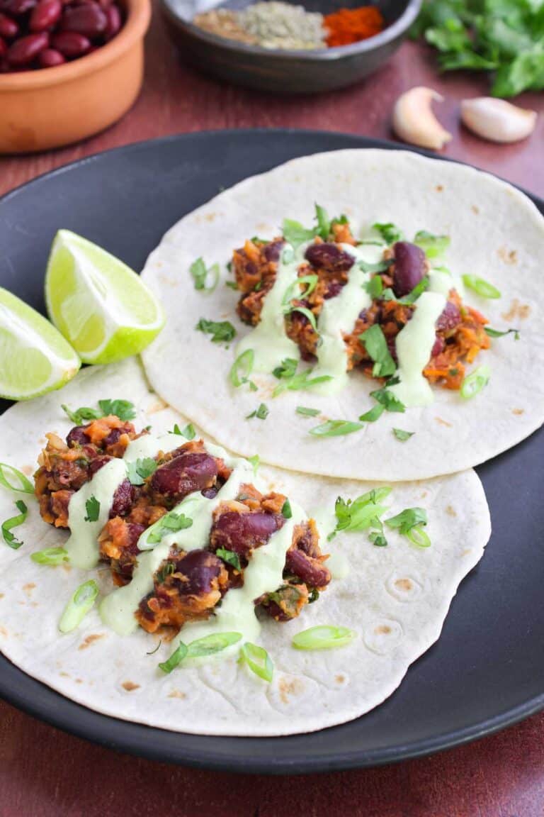 15 Minute Kidney Bean Tacos Semi Mashed The Pesky Vegan 15-minute-kidney-bean-tacos-semi-mashed-the-pesky-vegan