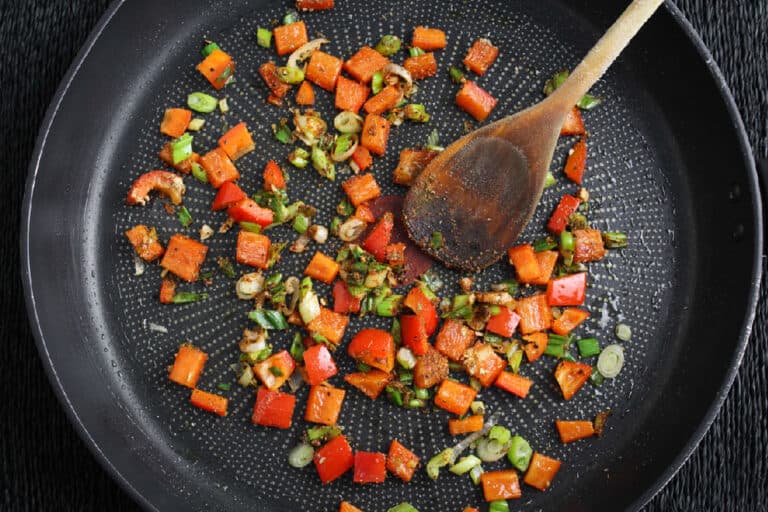 TPV Breakfast Black Beans - The Pesky Vegan