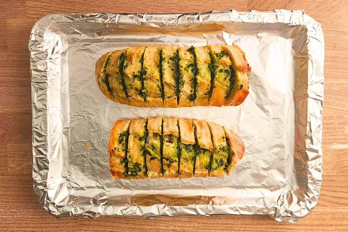 Wild garlic bread recipe feature