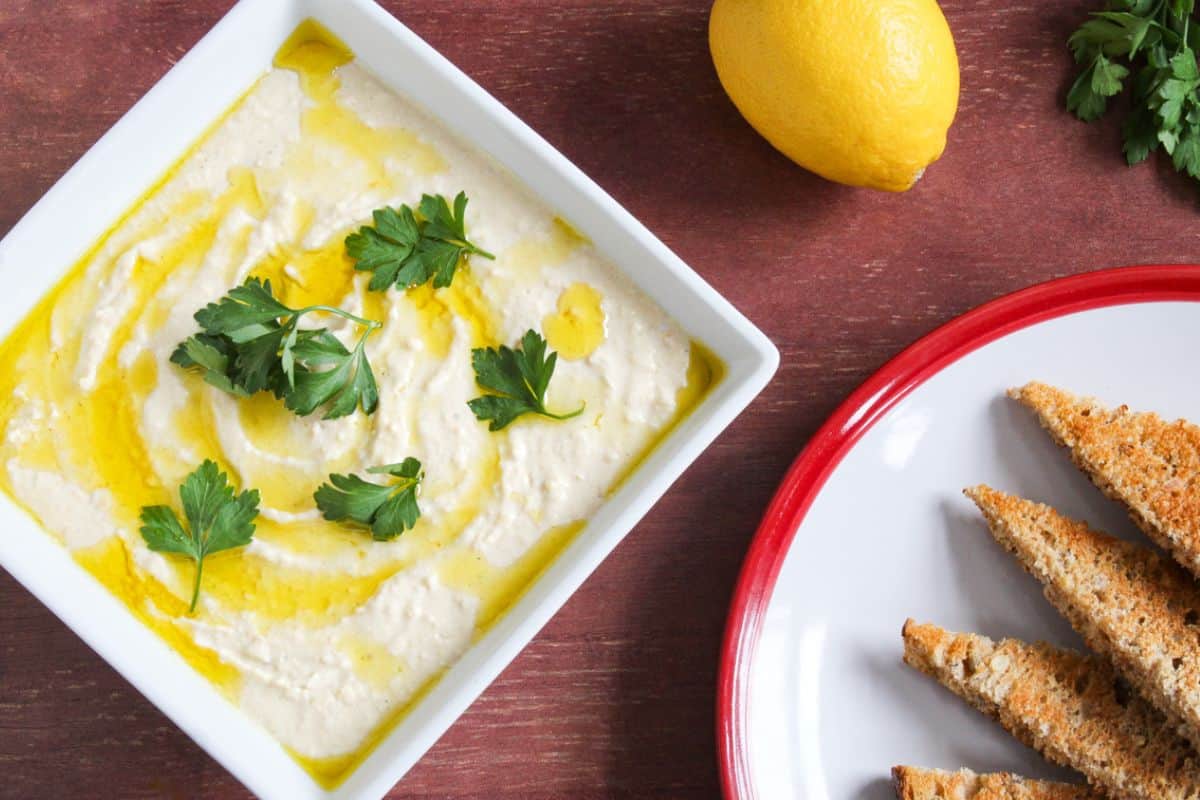 Simple chickpea hummus recipe