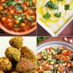 Chickpea recipes roundup pin