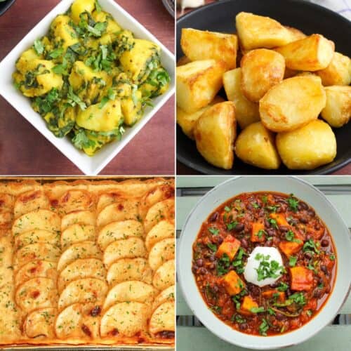 Vegan potato recipes feature