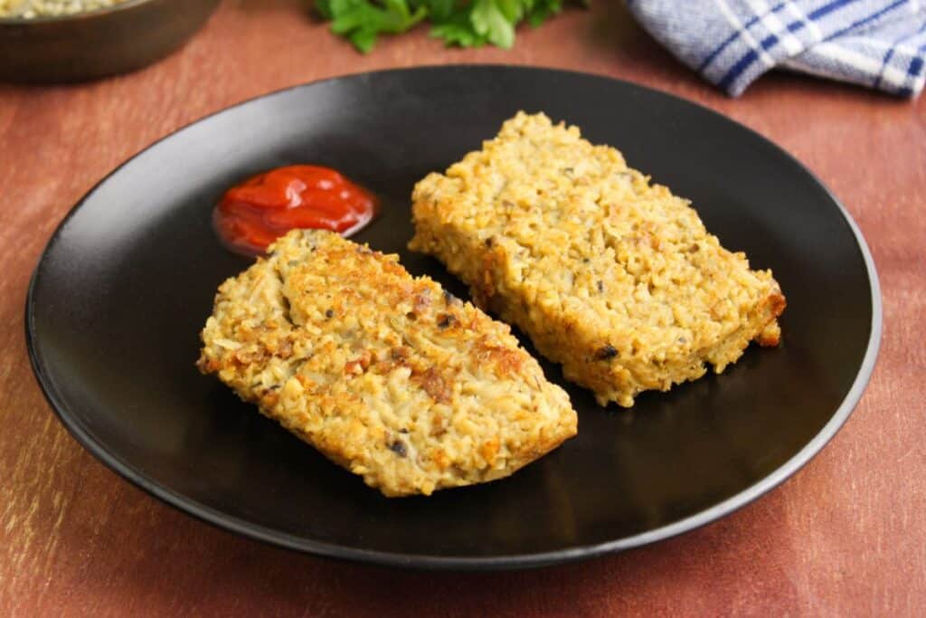 Vegan white pudding with grated potato recipe